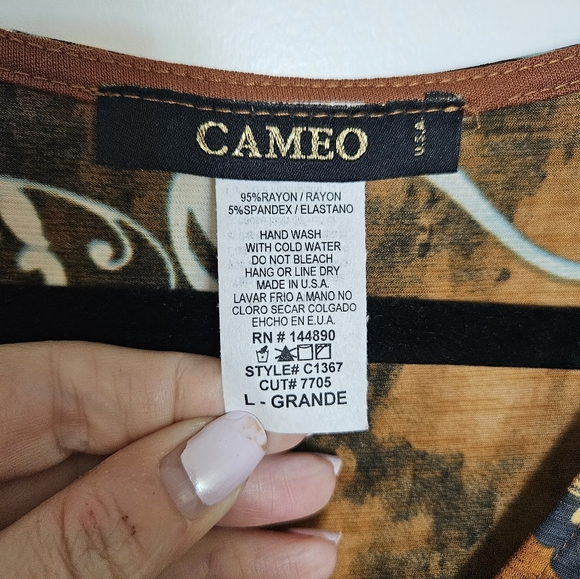 Mermaid Longsleeve Boho Dress SZ L - Picture 5 of 7